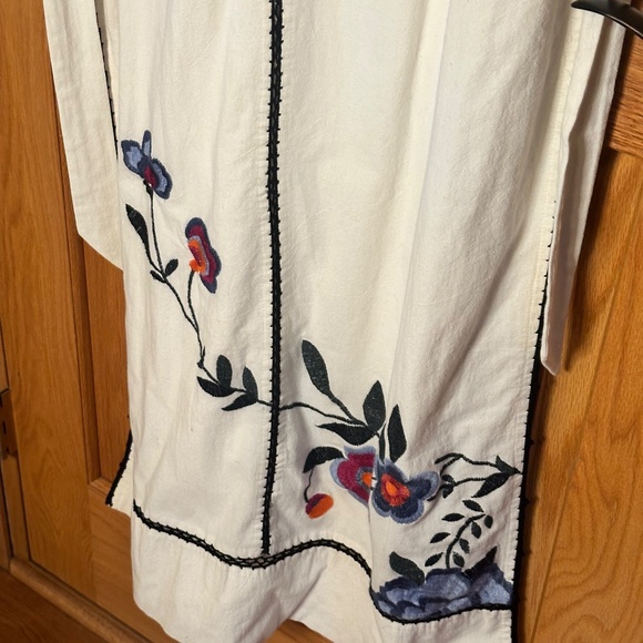 Free People - Embroidered Maxi Dress - Size Medium - Picture 5 of 7